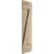 Ekena Millwork Rustic Two Board Spaced Board-n-Batten Hand Hewn Faux Wood Shutters w/Z-Board, 11 1/2W x 62H, PR SHUBSZ11X62HHPR - alternate 2